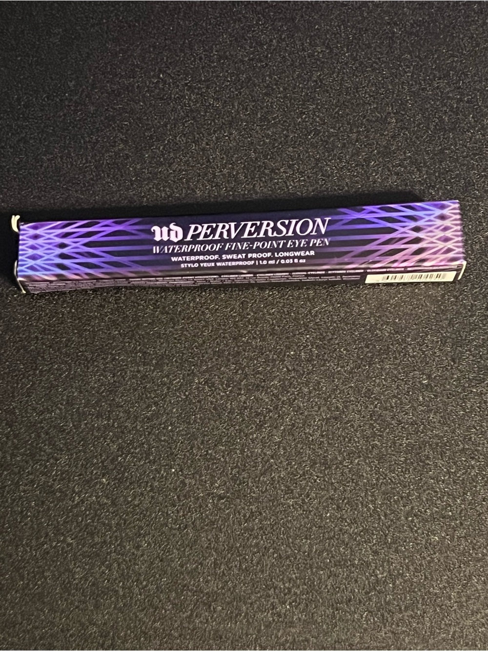 NIB Urban Decay Perversion Waterproof Fine-Point Eye Pen - Black